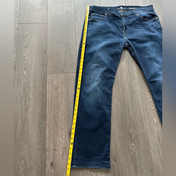 7 For All Mankind Standard Straight Jeans - Picture 5 of 9